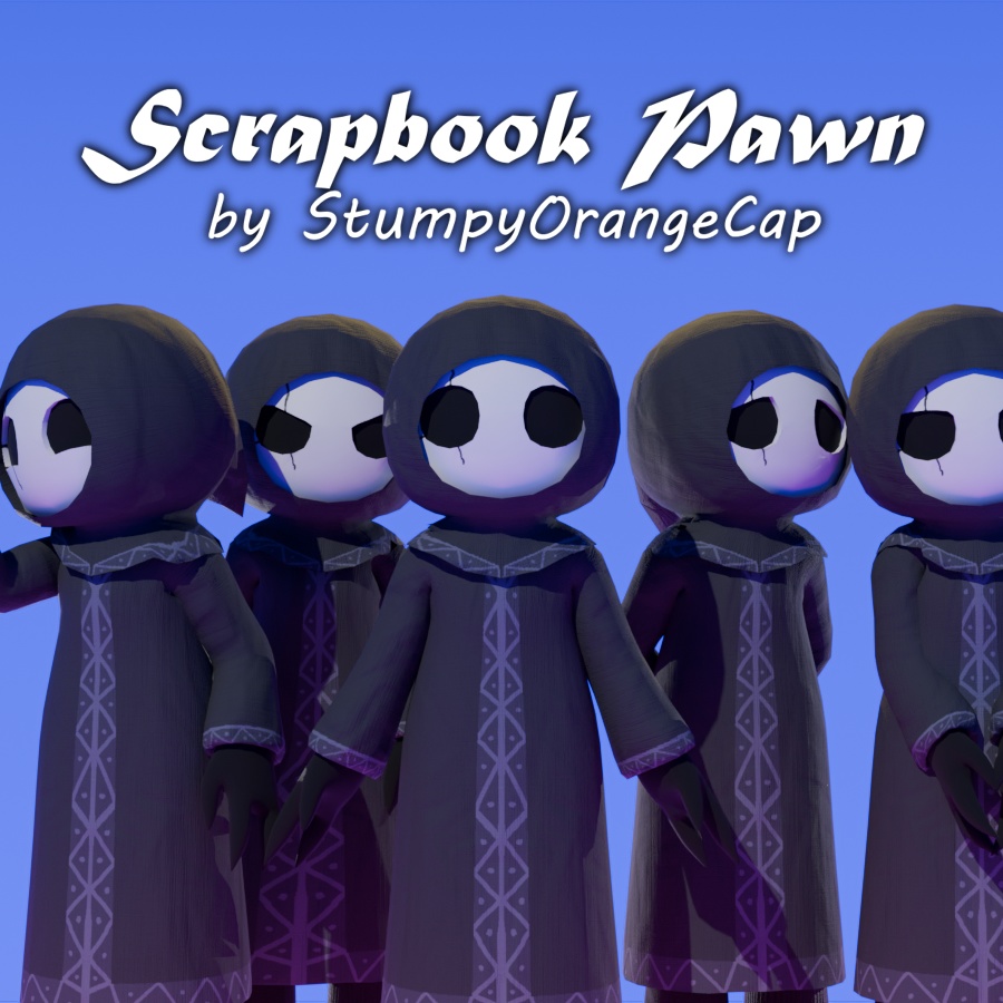 スクラップブックポーン / Scrapbook Pawn [VRC Avatar]