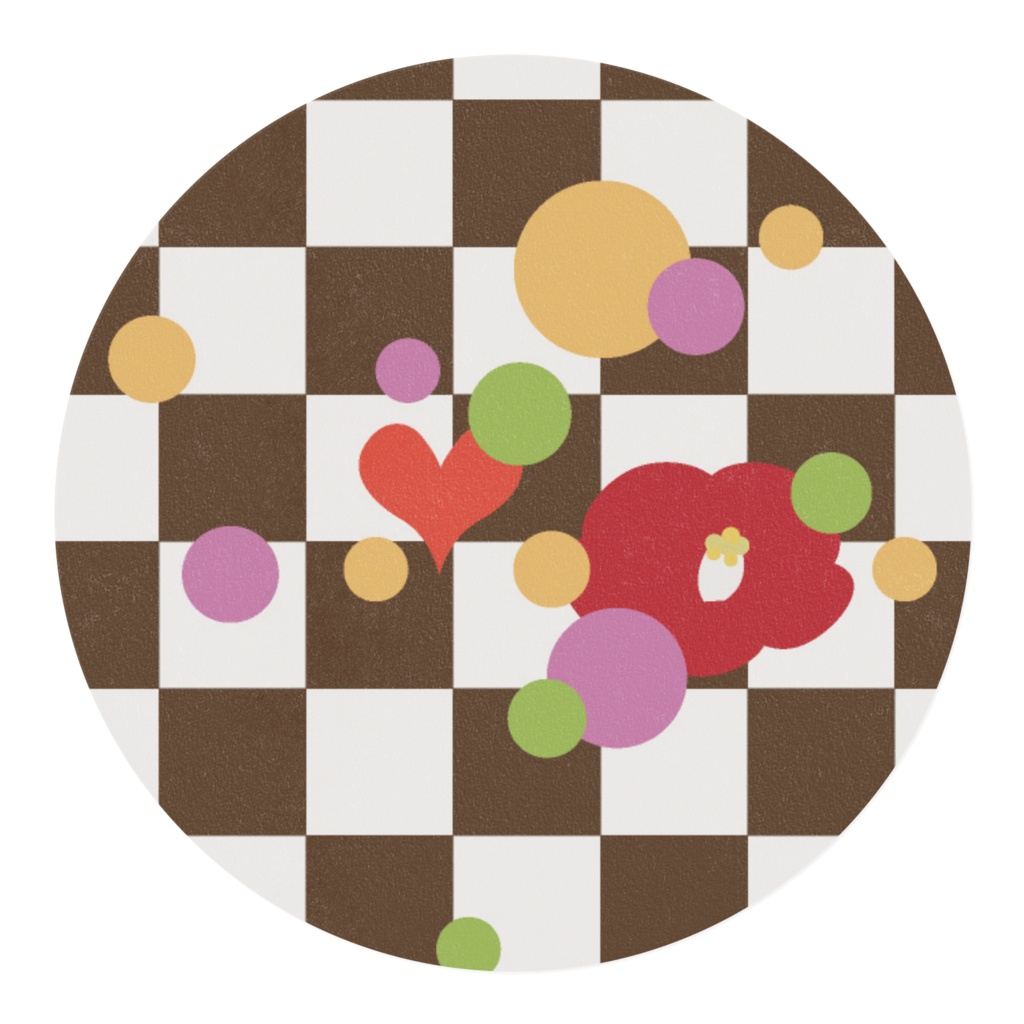 椿レトロマスキングテープ