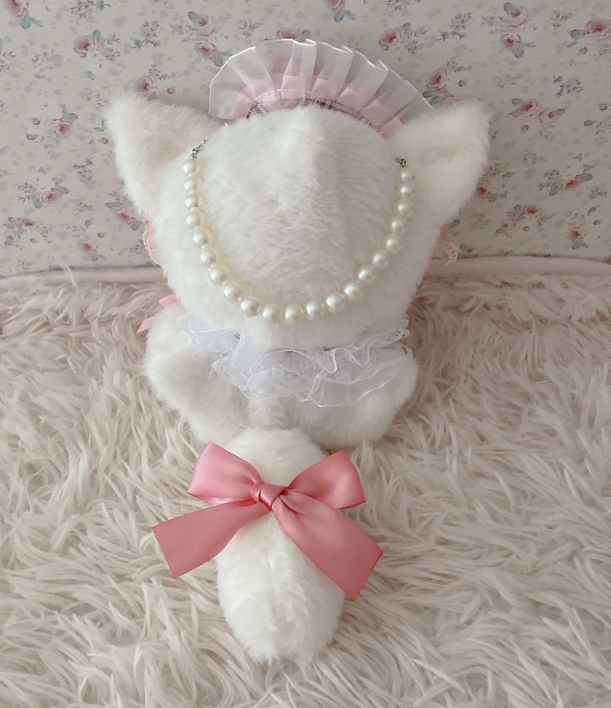 ロリータ姫系ぬい服♡お座り16cmぬい服♡猫の着ぐるみ♡ゆめかわおすわり着ぐるみ