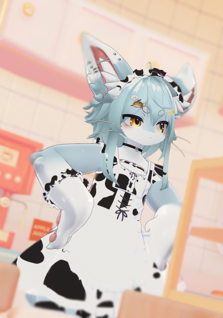 シャロ牛メイド服 (Chalo Milkcow Maid)