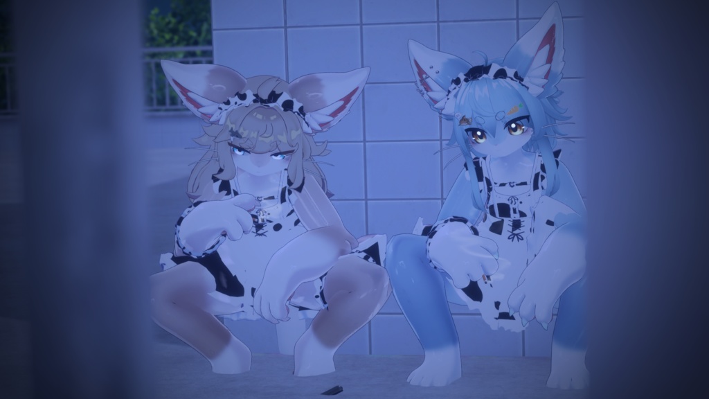 シャロ牛メイド服 (Chalo Milkcow Maid)