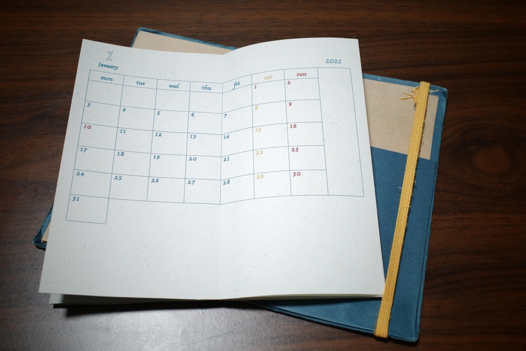 自分でつくる!じゃばらスケジュール帳PDF