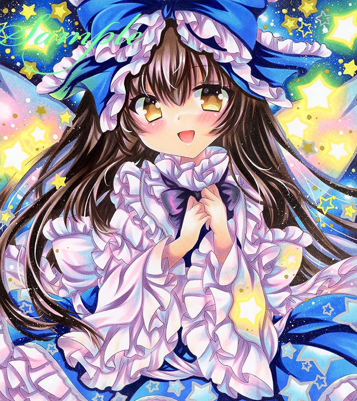同人手描きイラスト★東方/スターサファイア★大色紙