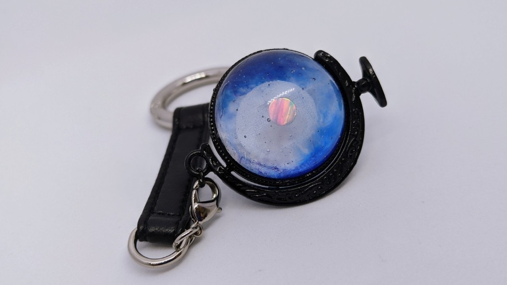 【頭割り3】14人委員会イメージ 天球儀型チャーム