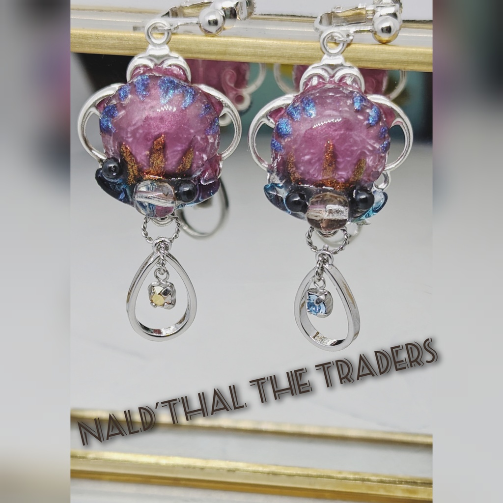 【FF14】エオルゼア十二神イメージイヤーアクセサリー【要説明文】