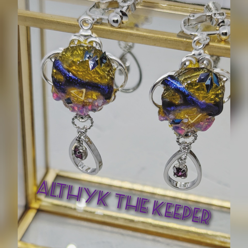 【FF14】エオルゼア十二神イメージイヤーアクセサリー【要説明文】