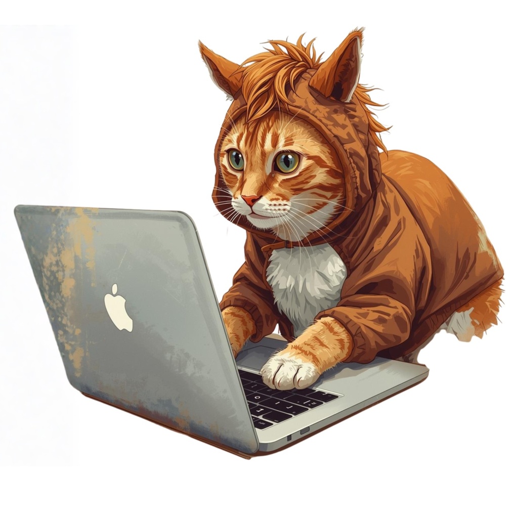 【ClipArt】2026年 うま年かぶりもの猫 20種セット