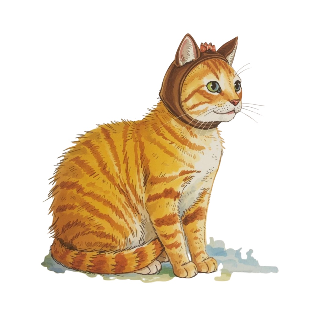 【ClipArt】2026年 うま年かぶりもの猫 20種セット