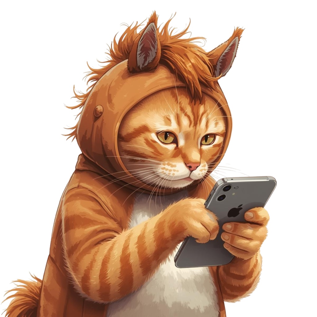 【ClipArt】2026年 うま年かぶりもの猫 20種セット