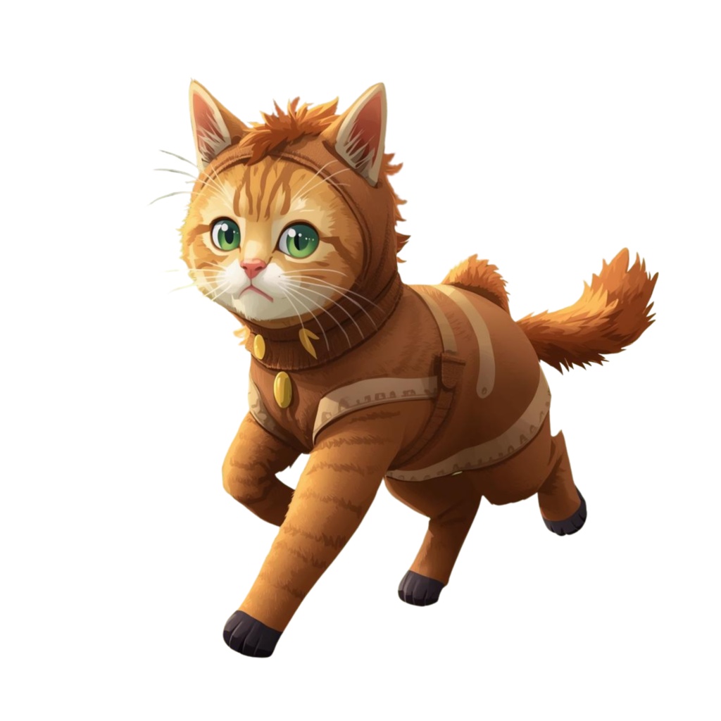 【ClipArt】2026年 うま年かぶりもの猫 20種セット