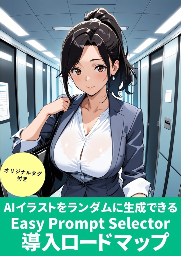 「AIイラストをランダムに生成できる」Easy Prompt Selector導入ロードマップ【筆者オリジナル生成タグ特典付き】