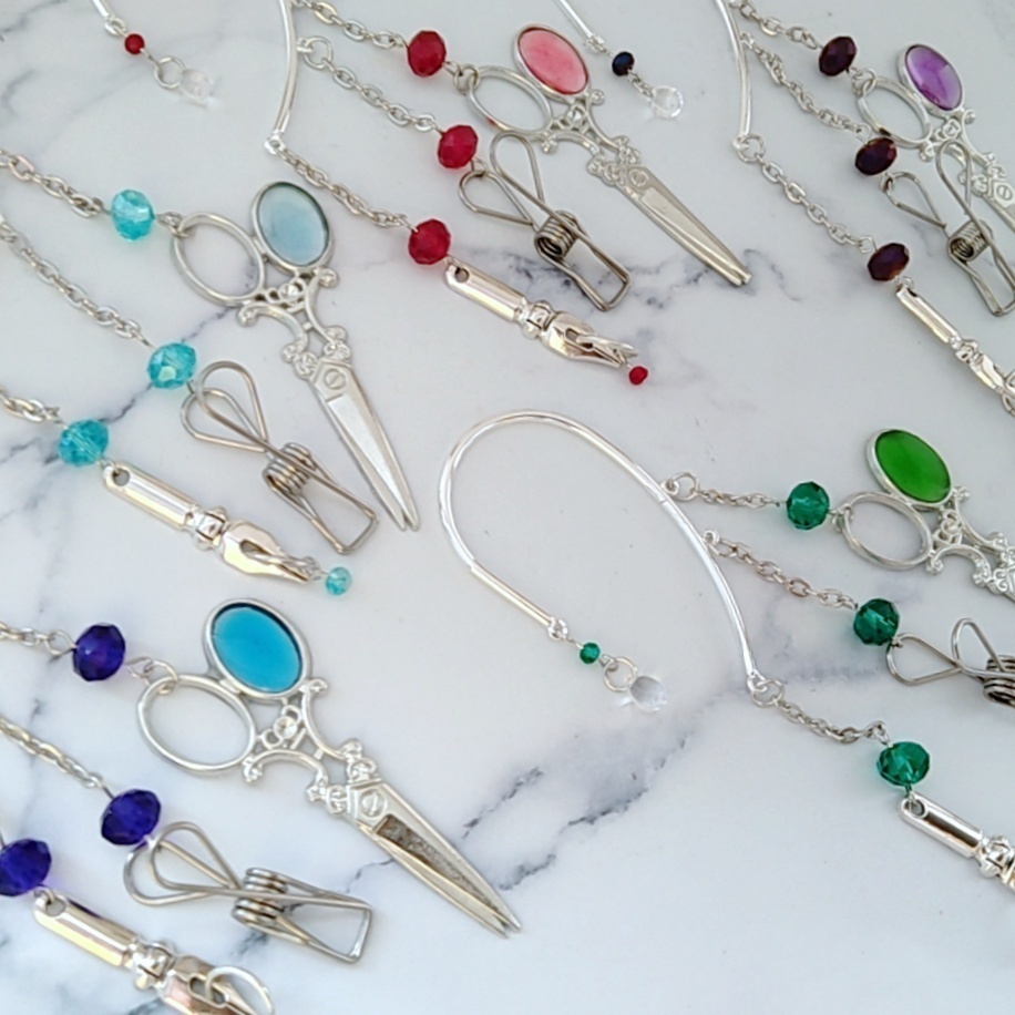 文房具イヤーフック グリーン ペン クリップ ハサミ 個性 ユニーク 529