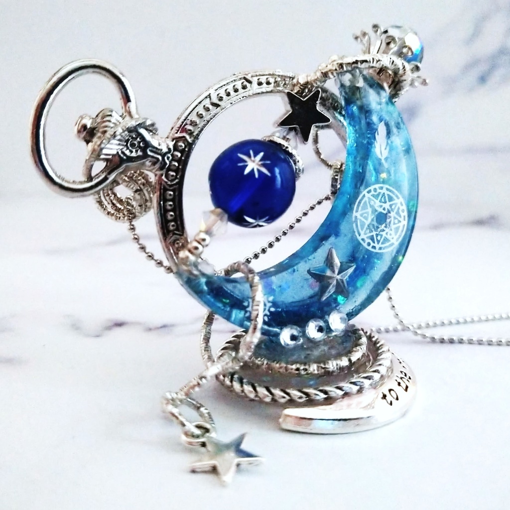 自立型天体ネックレス ゴールド シルバー 上級魔法 光属性 673 674