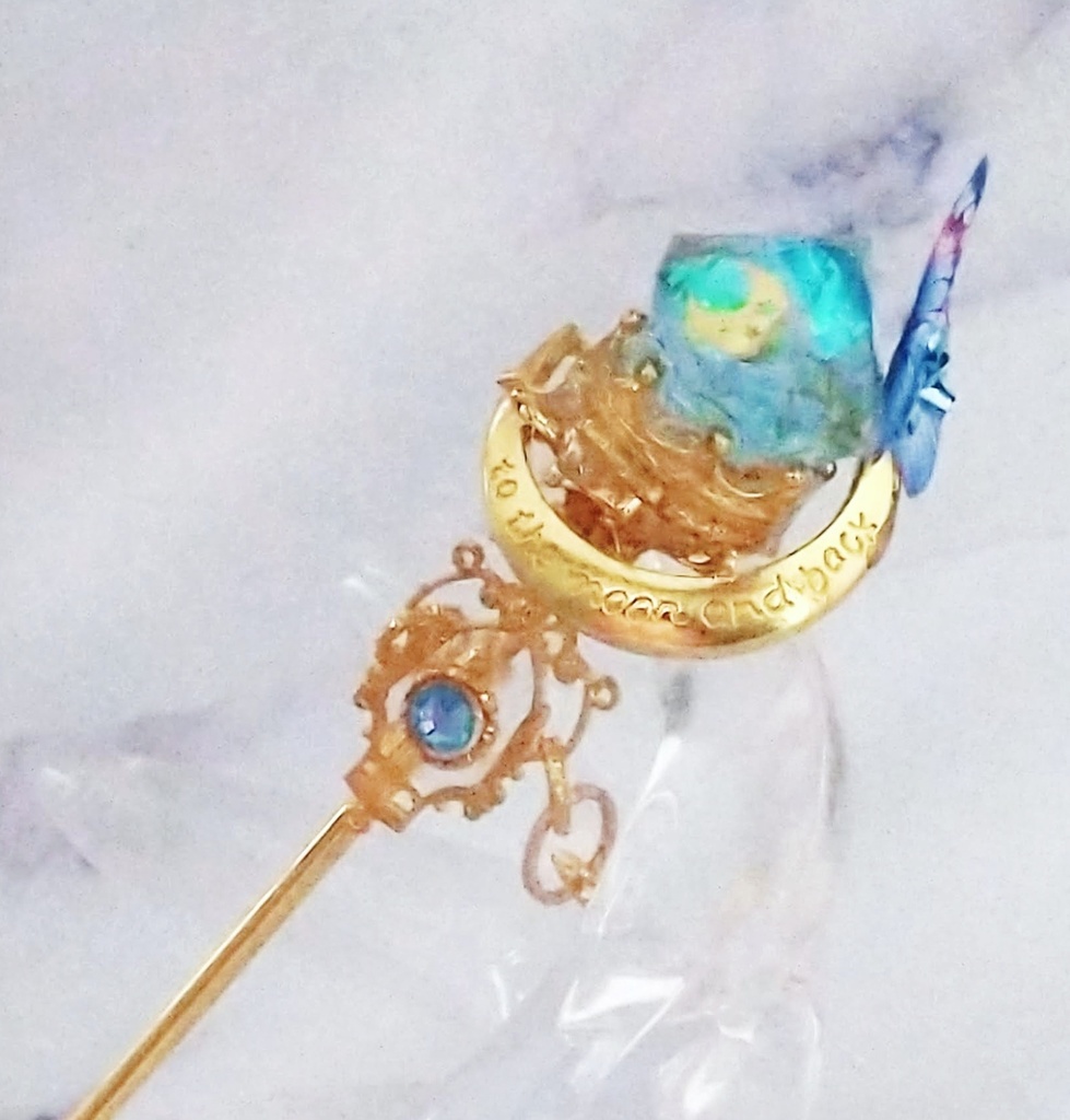 上級魔法の杖 全7色 かんざし ドール小物 オブジェ ハイウィザード専用 ゴールド 679〜685