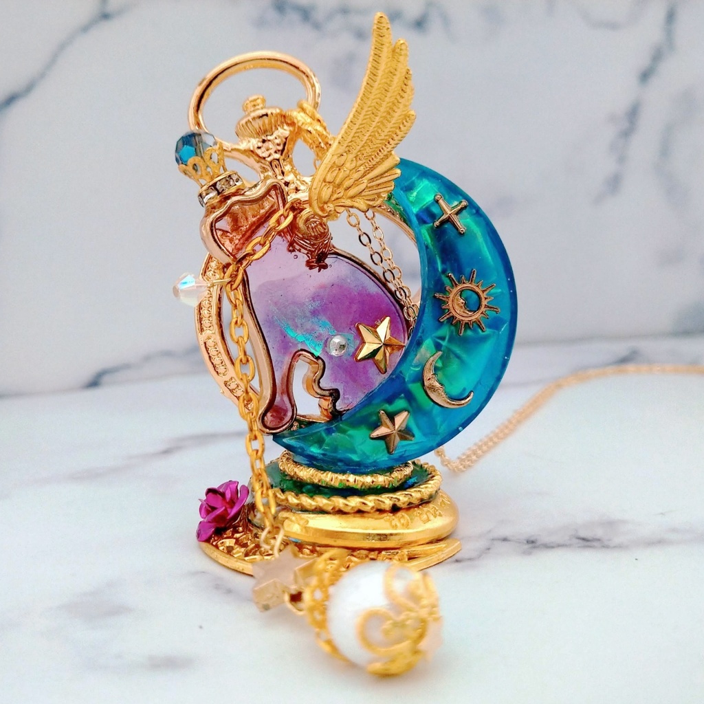 飛び出せはねこちゃん!自立型ネックレス Season2 ゴールド シルバー 上級魔法 光属性 698 699