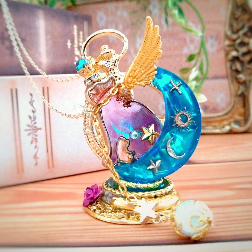 飛び出せはねこちゃん!自立型ネックレス Season2 ゴールド シルバー 上級魔法 光属性 698 699