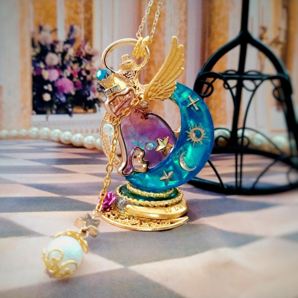 飛び出せはねこちゃん!自立型ネックレス Season2 ゴールド シルバー 上級魔法 光属性 698 699