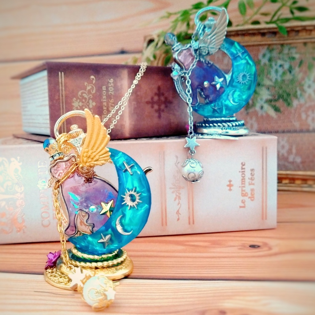 飛び出せはねこちゃん!自立型ネックレス Season2 ゴールド シルバー 上級魔法 光属性 698 699