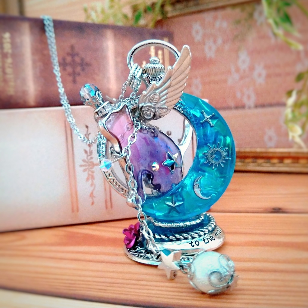 飛び出せはねこちゃん!自立型ネックレス Season2 ゴールド シルバー 上級魔法 光属性 698 699