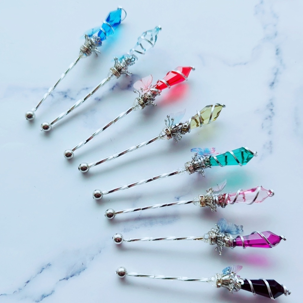 ドール用アイテム オブジェ インテリア 螺旋を描く願いの杖 ミニチュアver 全8色 シルバー 778〜783 913 921