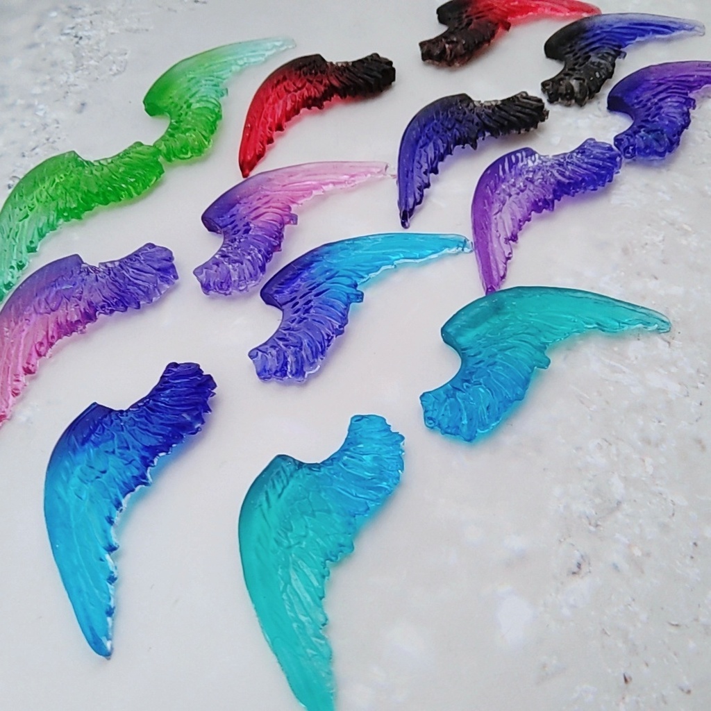 ドール用 大天使の羽根 グラデーション 全8種類 787〜794