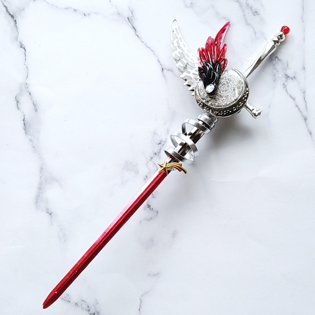 ドール用アイテム インテリア オブジェ ウイングソード スカイブルー レッド グリーン シルバー 812〜814