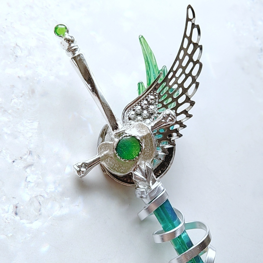 ドール用アイテム インテリア オブジェ ウイングソード スカイブルー レッド グリーン シルバー 812〜814