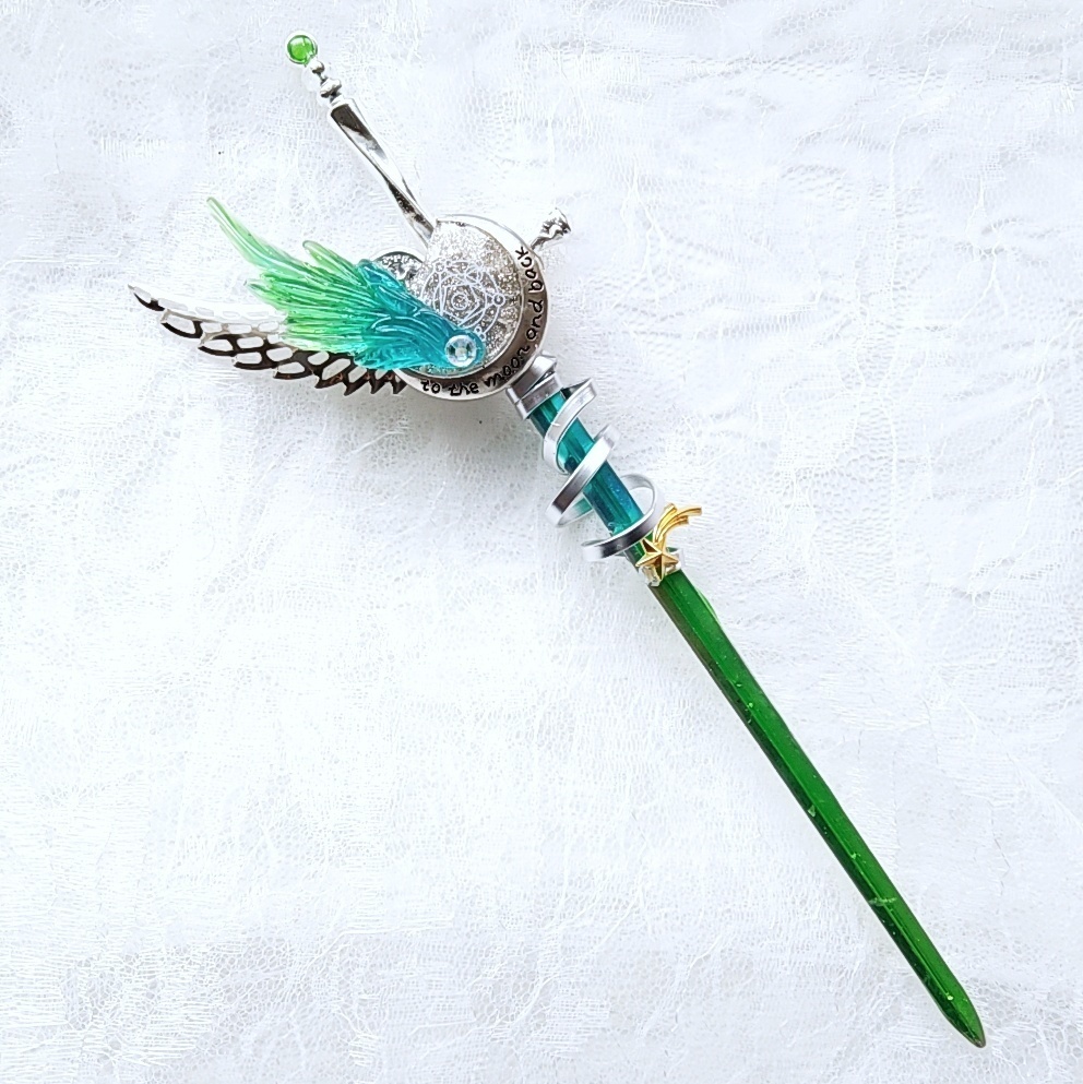 ドール用アイテム インテリア オブジェ ウイングソード スカイブルー レッド グリーン シルバー 812〜814