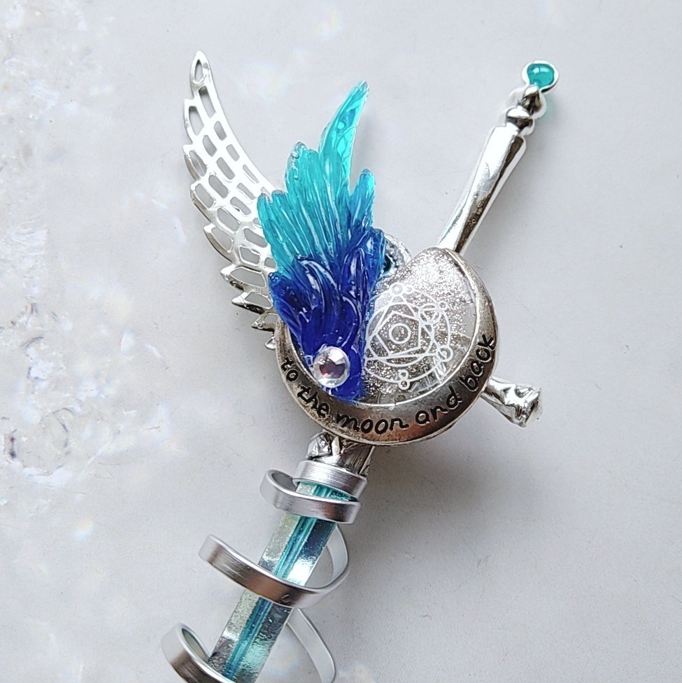 ドール用アイテム インテリア オブジェ ウイングソード スカイブルー レッド グリーン シルバー 812〜814