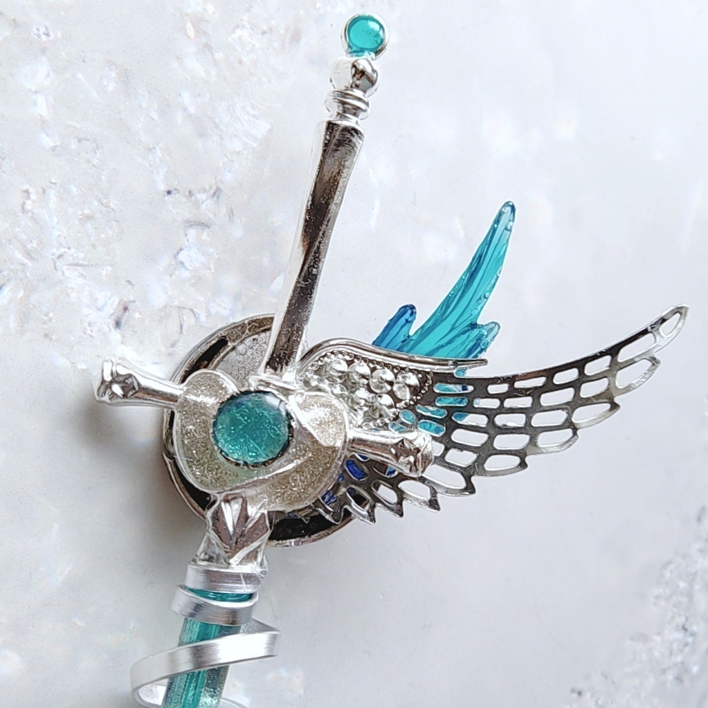 ドール用アイテム インテリア オブジェ ウイングソード スカイブルー レッド グリーン シルバー 812〜814