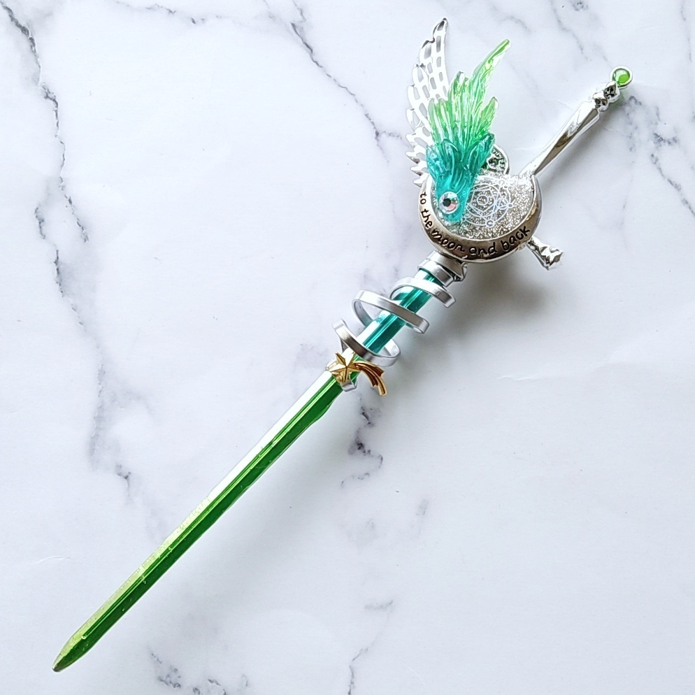 ドール用アイテム インテリア オブジェ ウイングソード スカイブルー レッド グリーン シルバー 812〜814