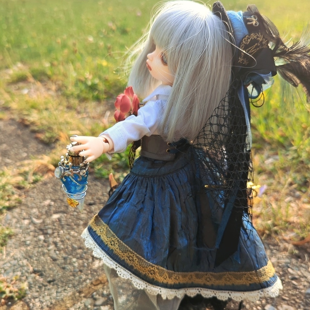 魔力(電池)で光る! 流星石ネックレス シルバー 上級魔法 ハイウィザード専用 853〜857