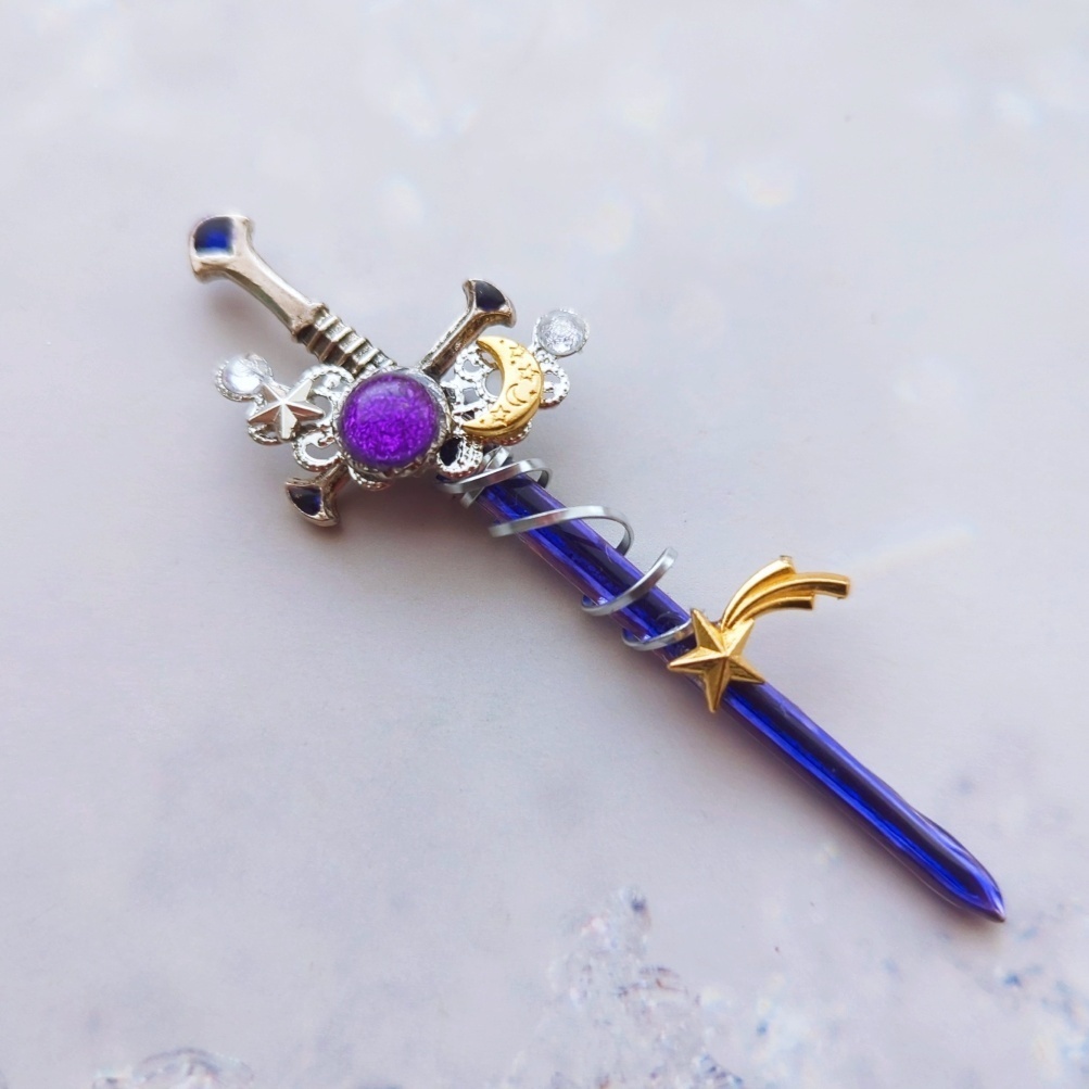 ドール用アイテム インテリア コスモソード改 ブルー レッド パープル ミニチュアver シルバー 889〜891