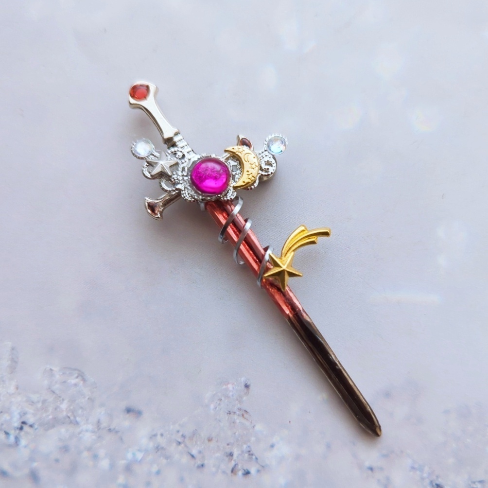 ドール用アイテム インテリア コスモソード改 ブルー レッド パープル ミニチュアver シルバー 889〜891