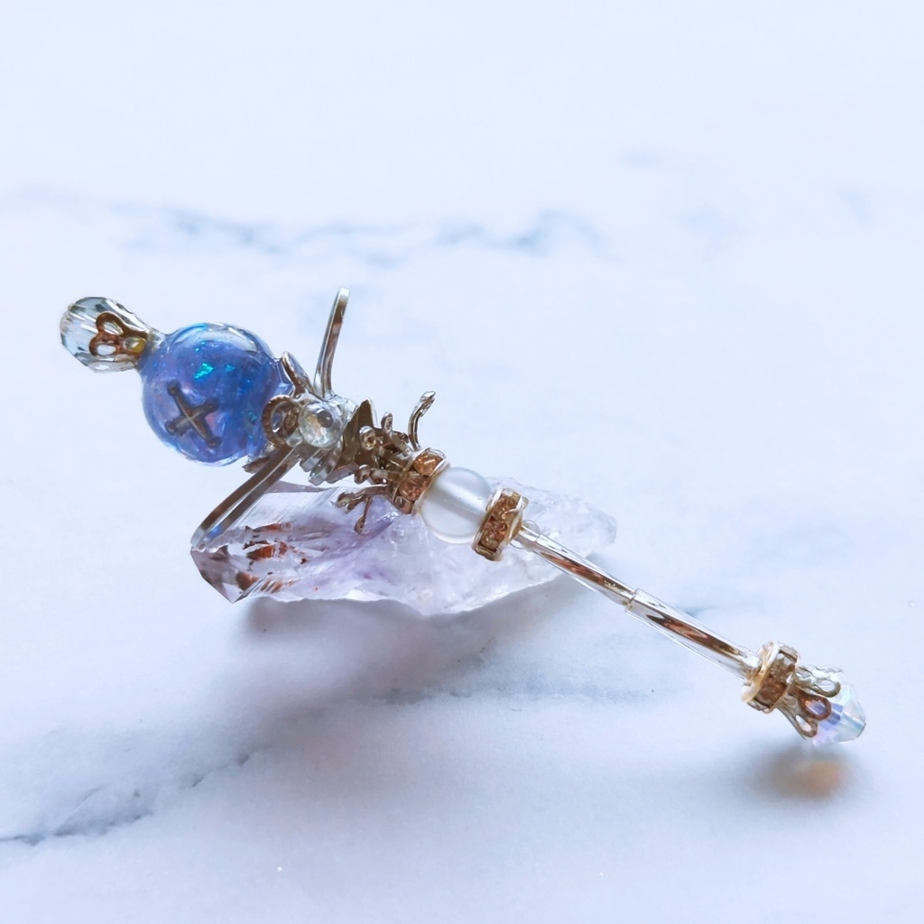 閉じ込められた宇宙の杖 上級魔法 ドール ミニチュア ゴールド シルバー 914〜919