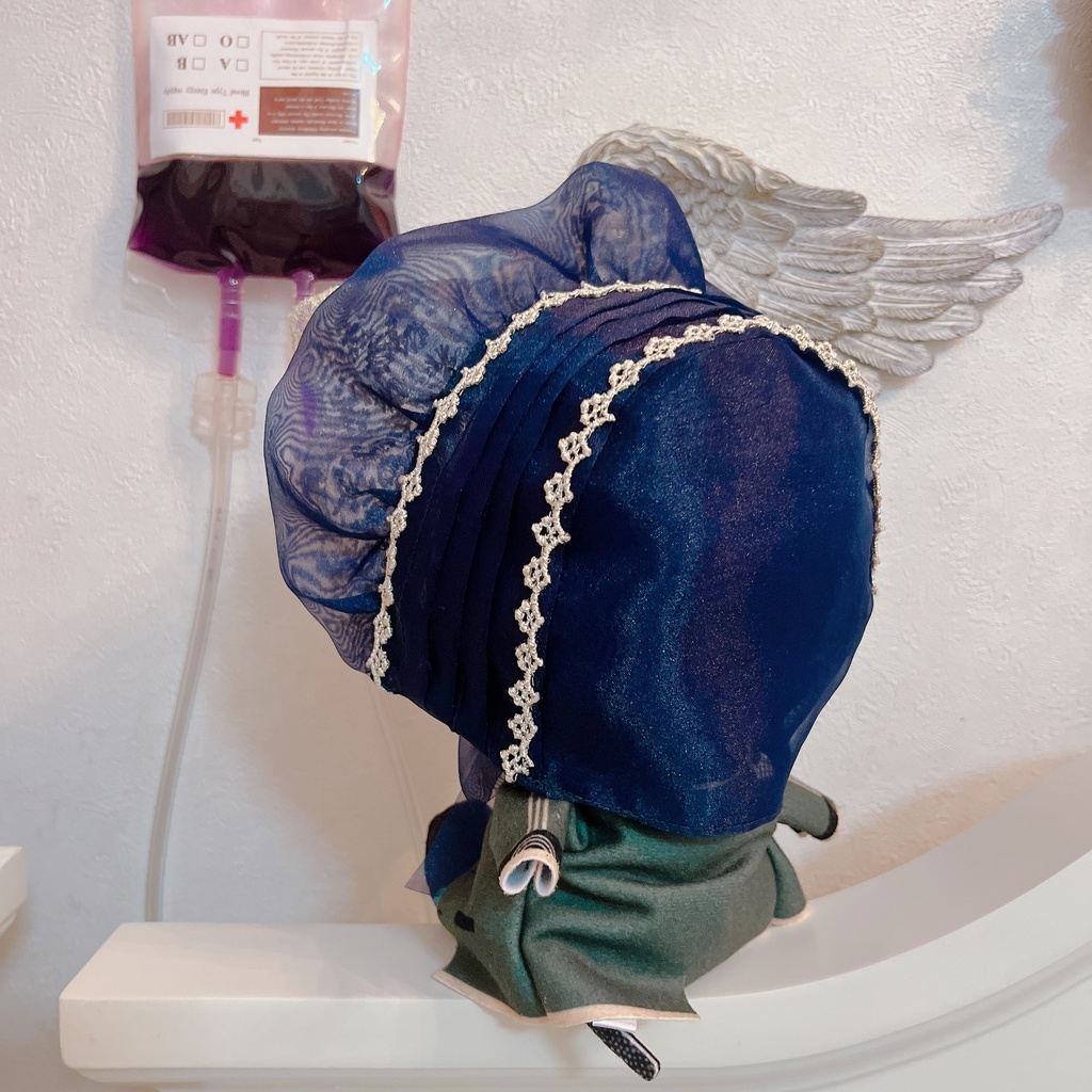 ぬいぐるみ用ボンネット