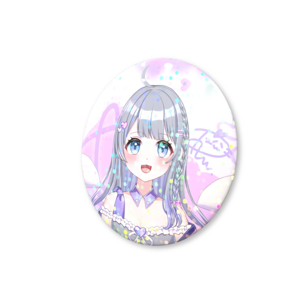 ホロ缶バ〜笑顔〜