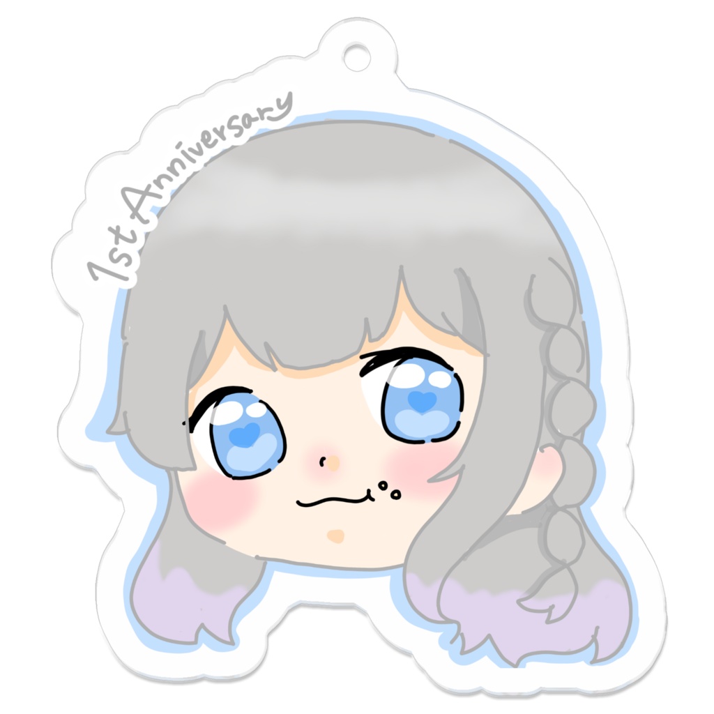 1周年アクキー〜もぐもぐ〜