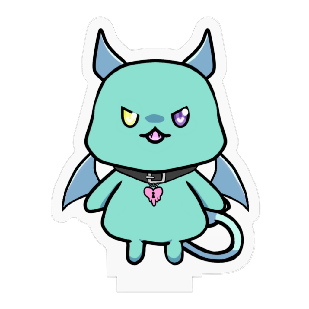 ばぶ描き下ろしぬいぐるみの姿アクリルスタンド(3種別売り)