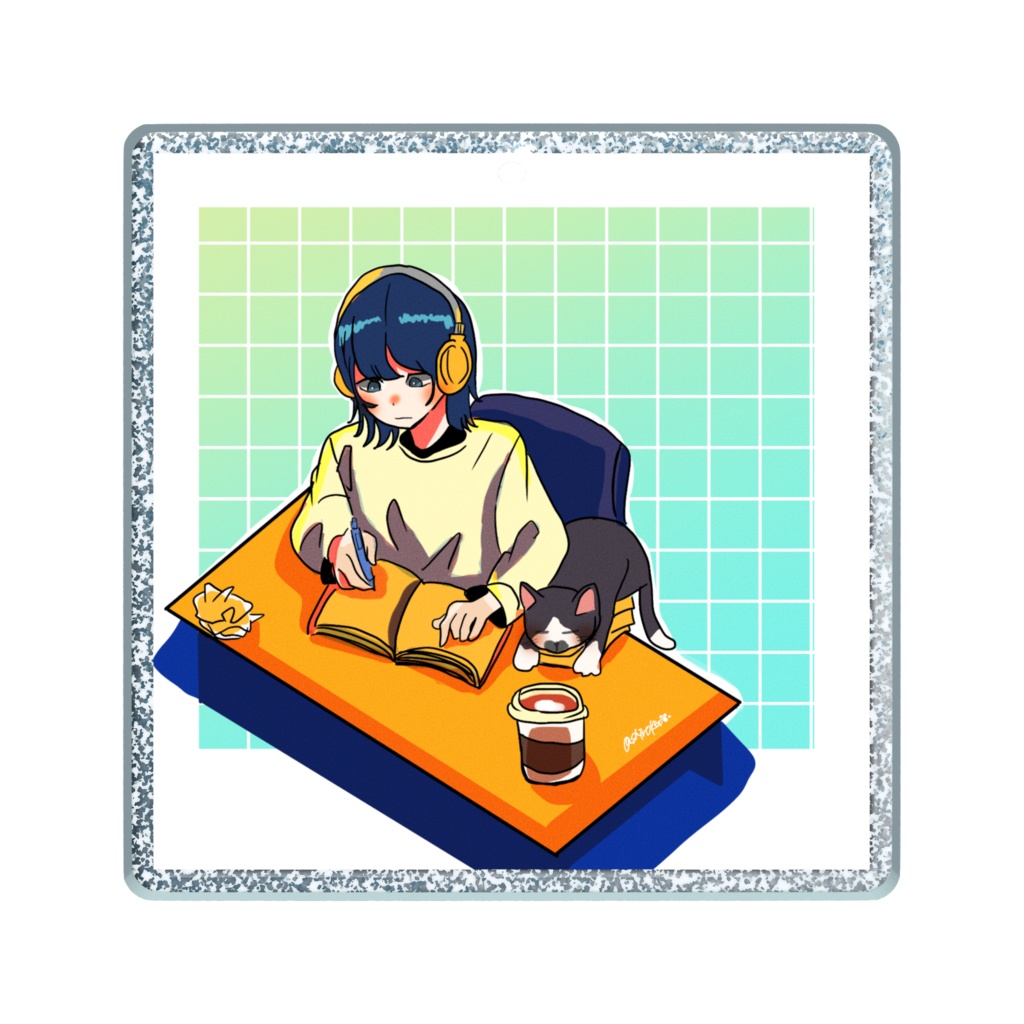 頑張ろうキーホルダー