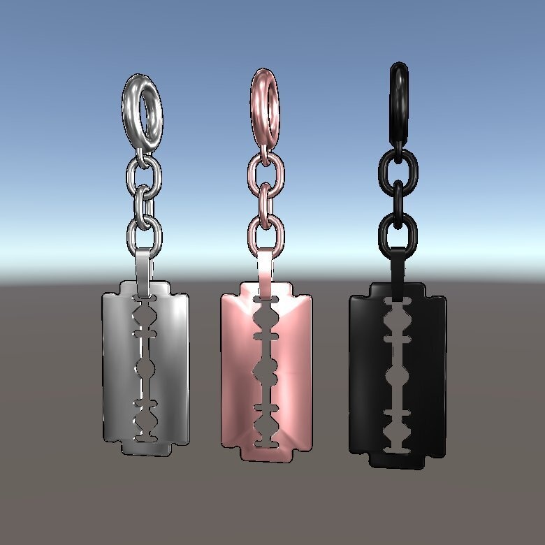 【無料】カミソリピアス