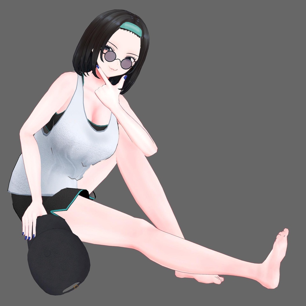 【オリジナル3Dモデル】綺 -Aya- - rajabrooke - 8/8