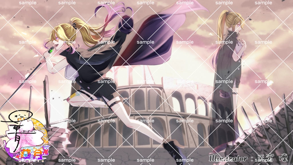 PC用壁紙ー夏の歌ってみた祭り編ー