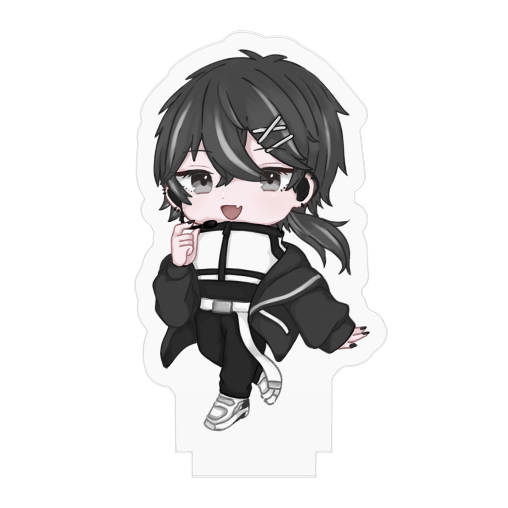 黒銀歌流譜 アクリルフィギュア