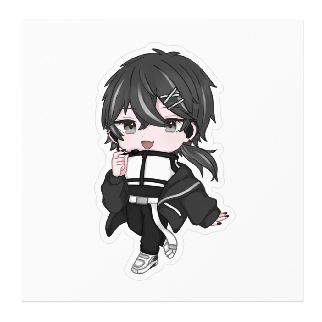 黒銀歌流譜 ステッカー