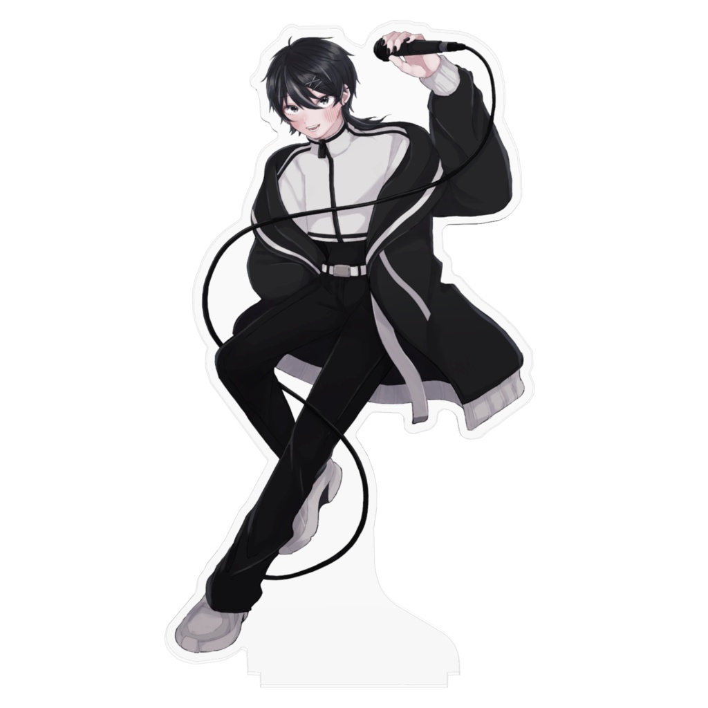【新キービジュアル】黒銀歌流譜 アクリルスタンド