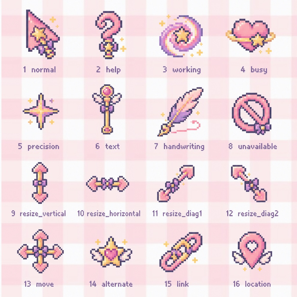 魔法少女カーソルパック(ピンク)