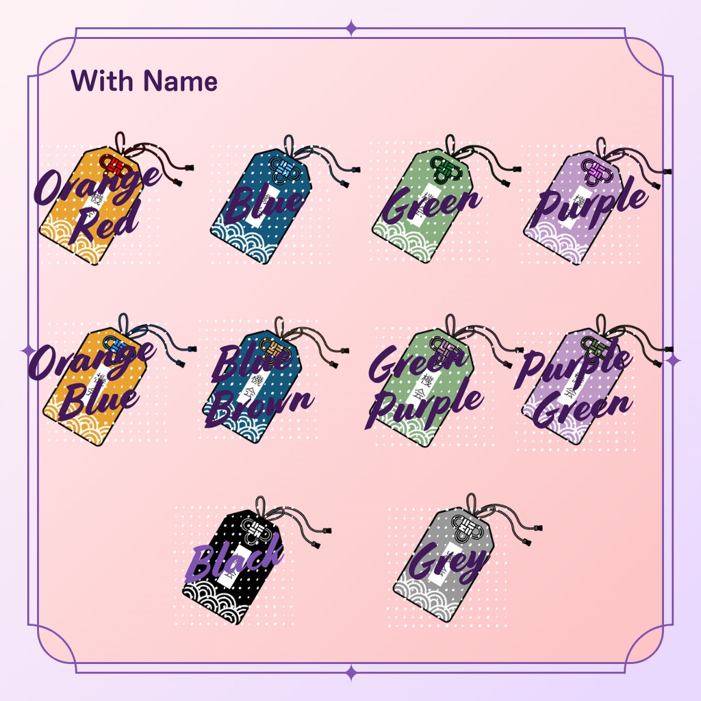 Japan Talisman (10 colors set)