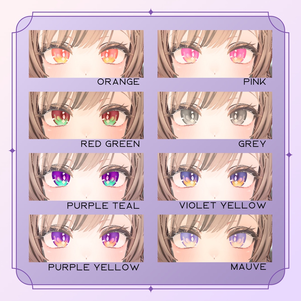 Aurora Eyes - For Manuka (16 colors set)