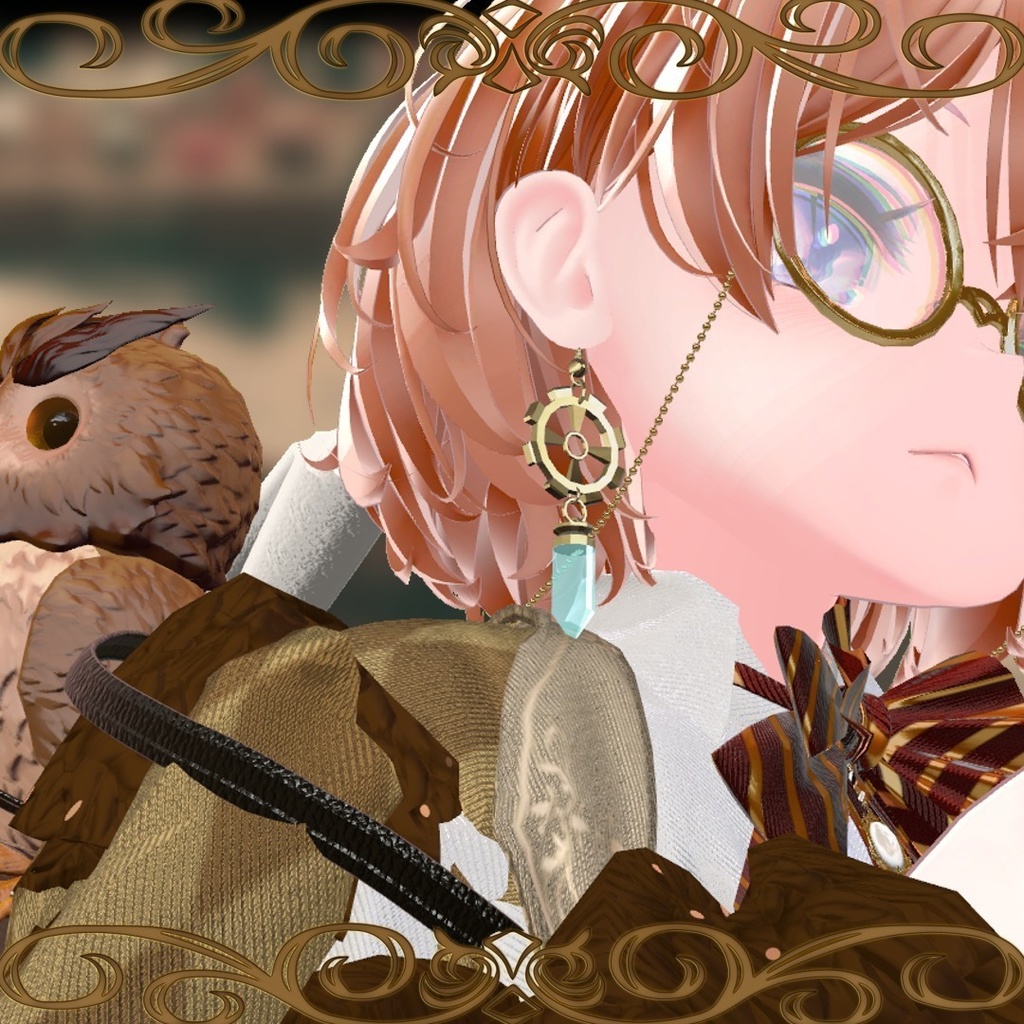 【セール中!】 ⚙Chrono Pendula⚙【Phys bone】【VRChat想定】